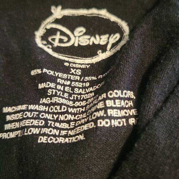 Disney Halloween Mickey Mouse Skeleton T-shirt Size XS - Picture 5 of 5